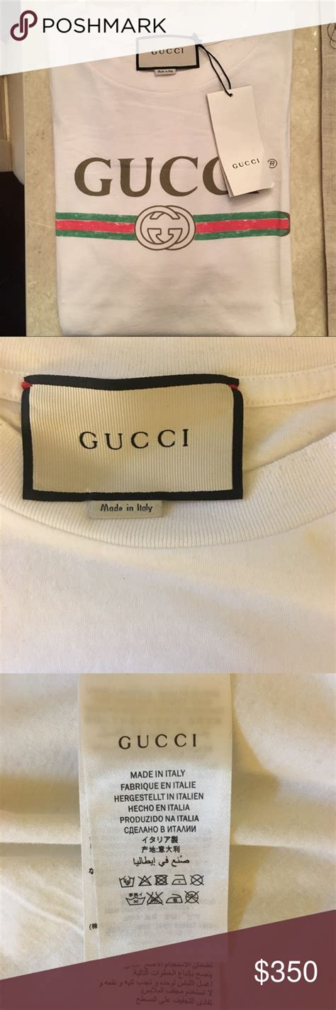 gucci price tags|gucci t shirt authentication.